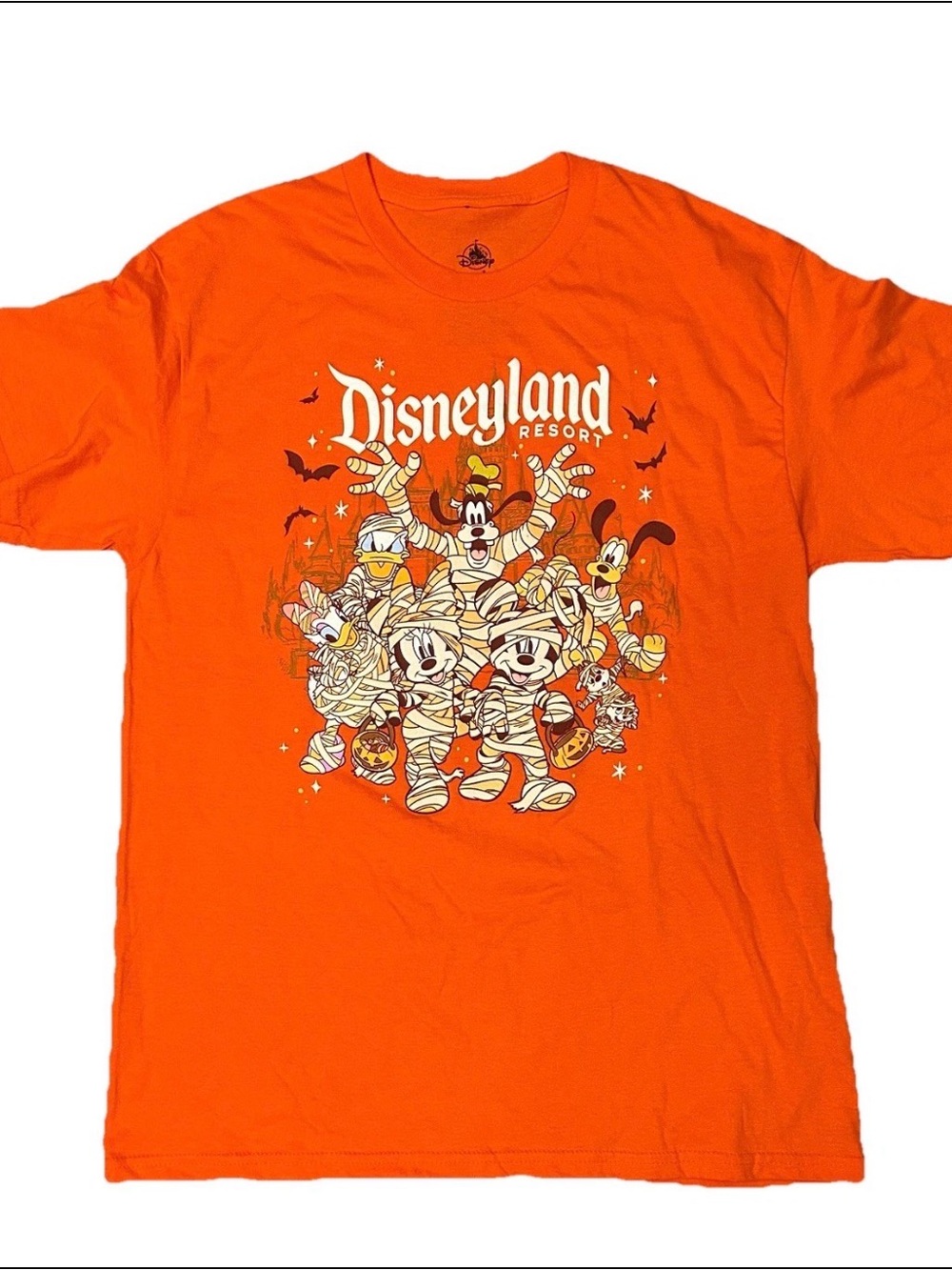 Orange Halloween Mummy Character T‑Shirt S